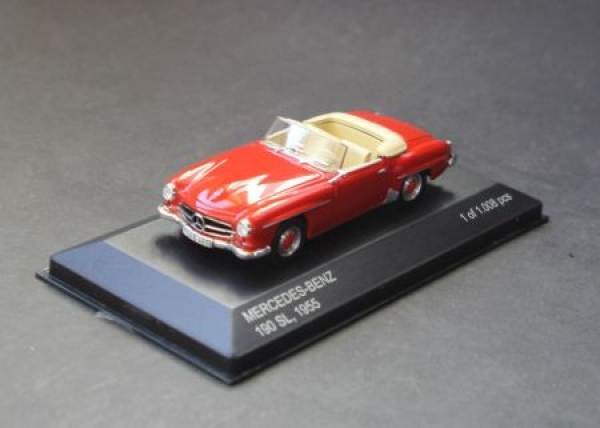 Whitebox Mercedes-Benz 190 SL Convertible 1955 limitied DieCast-Model in original box (4584)